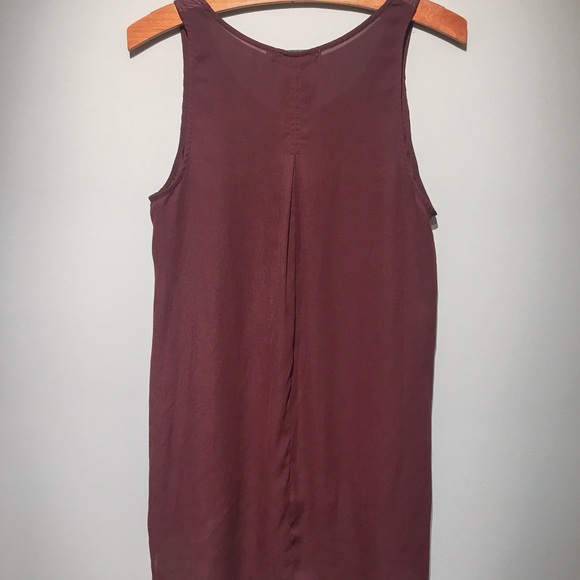 Chloe K l High-Low Chiffon Tank - Picture 2 of 3